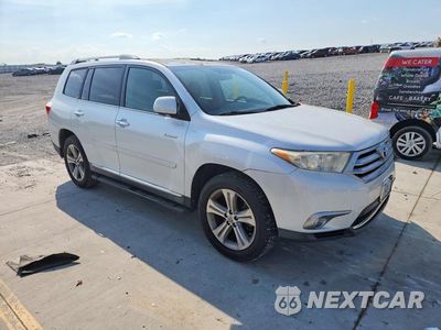 Czwarte zdjęcie samochodu z boku: 2013 TOYOTA HIGHLANDER LIMITED VIN:5TDYK3EH9DS132917 - miniatura