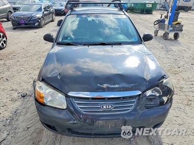 Piąte zdjęcie samochodu w środku: 2008 KIA SPECTRA LX VIN:KNAFE122785537573 - miniatura