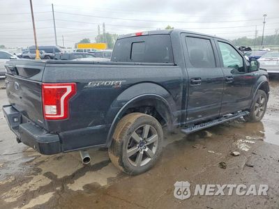 Trzecie zdjęcie samochodu z tyłu: 2015 FORD F150 SUPERCREW VIN:1FTEW1EF0FFD09951 - miniatura