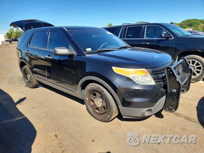 Czwarte zdjęcie samochodu z boku: 2015 FORD EXPLORER POLICE INTERCEPTOR VIN:1FM5K8ARXFGA21655 - miniatura