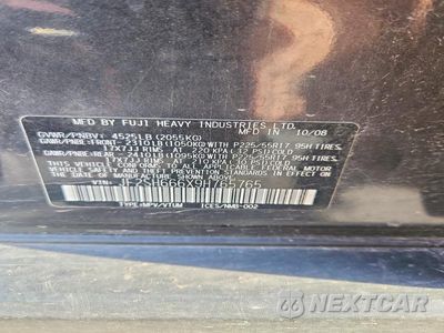 Zdjęcie 13 z 13 samochodu: 2009 SUBARU FORESTER 2.5XT LIMITED VIN:JF2SH666X9H765765 - miniatura
