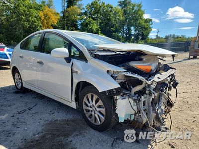 Czwarte zdjęcie samochodu z boku: 2012 TOYOTA PRIUS PLUG-IN HYBRID ADVANCED VIN:JTDKN3DP3C3028588 - miniatura