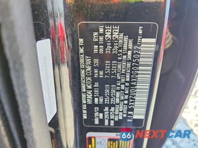 Zdjęcie 13 z 13 samochodu: 2013 HYUNDAI SANTA FE SPORT 2.0T VIN:5XYZUDLAXDG075022 - miniatura