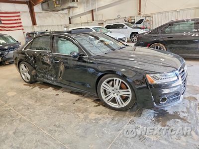 Czwarte zdjęcie samochodu z boku: 2016 AUDI A8 L QUATTRO VIN:WAU43AFD3GN006085 - miniatura