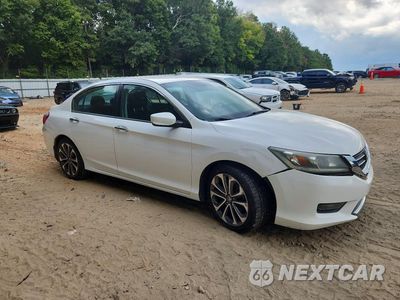 Czwarte zdjęcie samochodu z boku: 2015 HONDA ACCORD SPORT VIN:1HGCR2F55FA206923 - miniatura