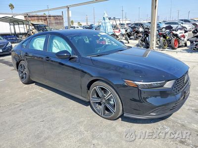 Czwarte zdjęcie samochodu z boku: 2026 HONDA ACCORD HYBRID SPORT VIN:1HGCY2F58TA056935 - miniatura
