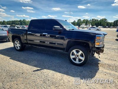 Czwarte zdjęcie samochodu z boku: 2014 CHEVROLET SILVERADO K1500 LT VIN:3GCUKREC1EG455302 - miniatura