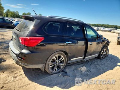 Trzecie zdjęcie samochodu z tyłu: 2017 NISSAN PATHFINDER PLATINUM VIN:5N1DR2MN3HC621957 - miniatura