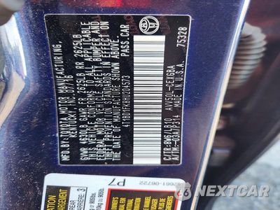 Zdjęcie 12 z 12 samochodu: 2017 TOYOTA CAMRY HYBRID XLE VIN:4T1BD1FK8HU204573 - miniatura