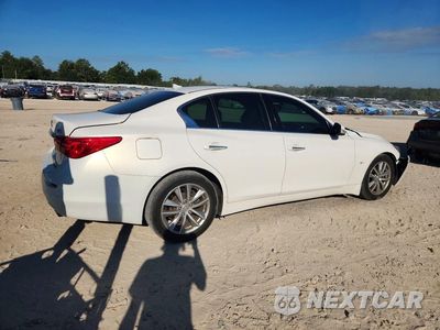 Trzecie zdjęcie samochodu z tyłu: 2015 INFINITI Q50 PREMIUM VIN:JN1BV7AP7FM347683 - miniatura