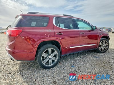 Trzecie zdjęcie samochodu z tyłu: 2018 GMC ACADIA DENALI VIN:1GKKNXLS1JZ107351 - miniatura