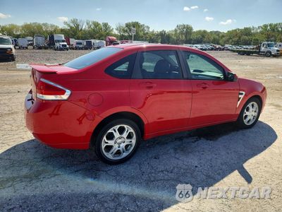 Trzecie zdjęcie samochodu z tyłu: 2008 FORD FOCUS SE VIN:1FAHP35N48W193644 - miniatura