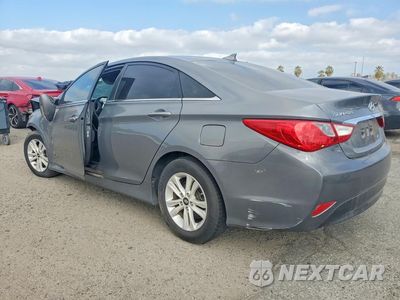 Trzecie zdjęcie samochodu z tyłu: 2014 HYUNDAI SONATA GLS VIN:5NPEB4AC6EH867817 - miniatura