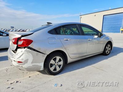 Trzecie zdjęcie samochodu z tyłu: 2018 CHEVROLET CRUZE LS VIN:1G1BC5SM7J7120117 - miniatura
