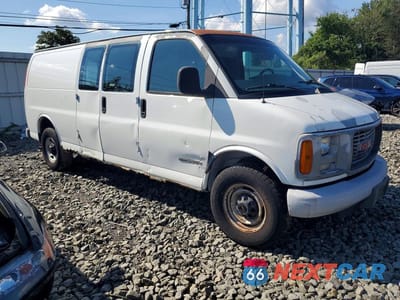 Czwarte zdjęcie samochodu z boku: 2000 GMC SAVANA G3500 VIN:1GTHG39R3Y1214309 - miniatura