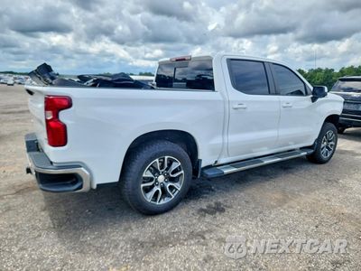 Trzecie zdjęcie samochodu z tyłu: 2024 CHEVROLET SILVERADO K1500 LT VIN:2GCUDDED2R1131103 - miniatura