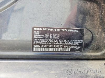 Zdjęcie 12 z 12 samochodu: 2012 BMW 328 I VIN:WBA3A5C59CFJ88823 - miniatura