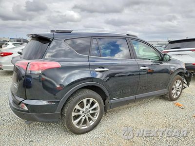 Trzecie zdjęcie samochodu z tyłu: 2016 TOYOTA RAV4 HV LIMITED VIN:JTMDJREV8GD043933 - miniatura