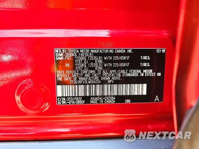 Zdjęcie 13 z 13 samochodu: 2020 TOYOTA RAV4 LE VIN:2T3G1RFV3LW094054 - miniatura