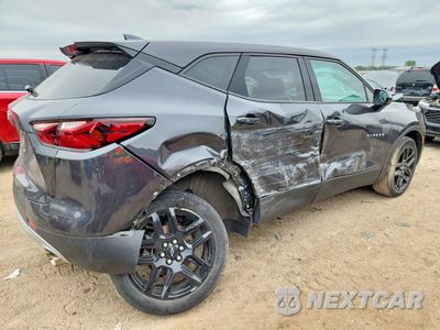 Trzecie zdjęcie samochodu z tyłu: 2021 CHEVROLET BLAZER 2LT VIN:3GNKBHRS6MS567308 - miniatura