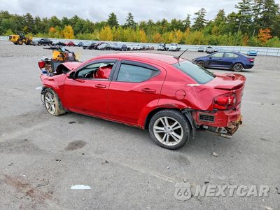 Drugie zdjęcie samochodu z przodu: 2014 DODGE AVENGER SXT VIN:1C3CDZCG8EN109657 - miniatura