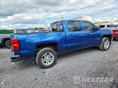 Trzecie zdjęcie samochodu z tyłu: 2018 CHEVROLET SILVERADO K1500 LT VIN:3GCUKREC0JG430563 - miniatura