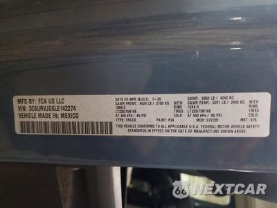Zdjęcie 12 z 12 samochodu: 2020 RAM PROMASTER 3500 VF DELIVERY VAN VIN:3C6URVJG6LE142274 - miniatura