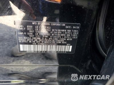 Zdjęcie 13 z 13 samochodu: 2026 SUBARU ASCENT PREMIUM VIN:4S4WMAAD3T3422901 - miniatura