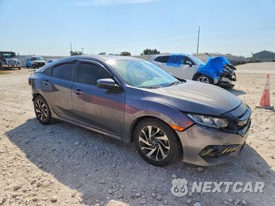 Czwarte zdjęcie samochodu z boku: 2017 HONDA CIVIC EX VIN:19XFC2F74HE038271 - miniatura