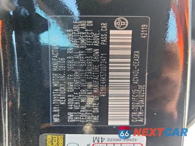 Zdjęcie 12 z 12 samochodu: 2007 TOYOTA CAMRY SE VIN:4T1BE46K57U073471 - miniatura