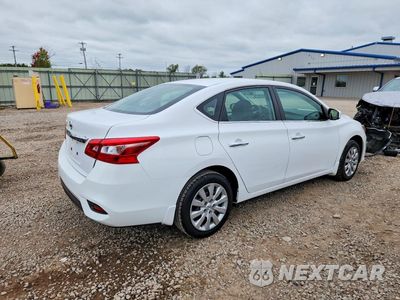 Trzecie zdjęcie samochodu z tyłu: 2019 NISSAN SENTRA S VIN:3N1AB7AP1KY327926 - miniatura