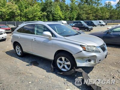 Czwarte zdjęcie samochodu z boku: 2012 LEXUS RX 350 VIN:2T2BK1BA1CC143365 - miniatura