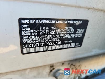 Zdjęcie 13 z 13 samochodu: 2026 BMW X5 SDRIVE 40I VIN:5UX13EU01T9066736 - miniatura