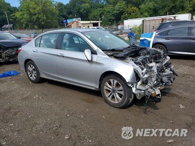 Czwarte zdjęcie samochodu z boku: 2014 HONDA ACCORD LX VIN:1HGCR2F34EA026541 - miniatura