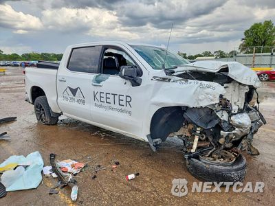 Czwarte zdjęcie samochodu z boku: 2021 CHEVROLET SILVERADO K1500 LTZ VIN:1GCUYGED6MZ142434 - miniatura