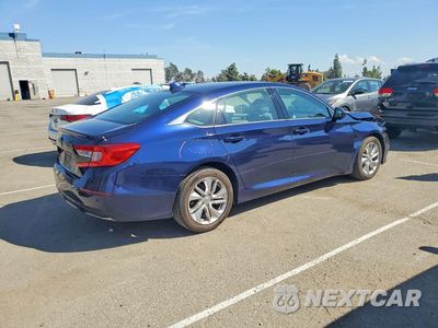 Trzecie zdjęcie samochodu z tyłu: 2019 HONDA ACCORD LX VIN:1HGCV1F1XKA159174 - miniatura