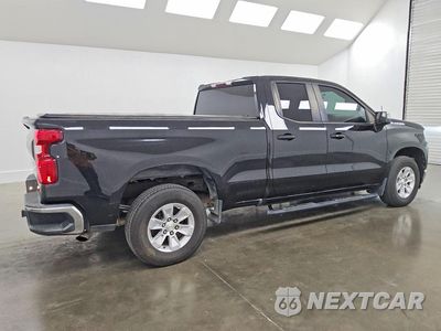 Trzecie zdjęcie samochodu z tyłu: 2021 CHEVROLET SILVERADO C1500 LT VIN:1GCRWCEK7MZ369151 - miniatura