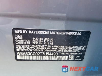 Zdjęcie 12 z 12 samochodu: 2026 BMW 2 SERIES 228 VIN:WBA83GG02T7U54493 - miniatura