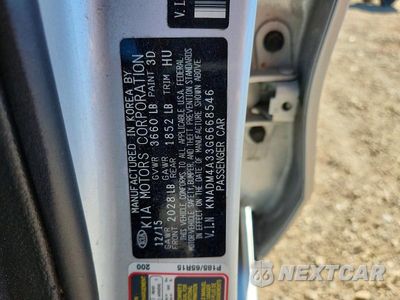 Zdjęcie 12 z 12 samochodu: 2016 KIA RIO LX VIN:KNADM4A33G6668546 - miniatura