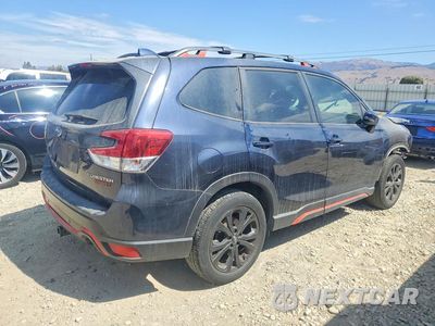 Trzecie zdjęcie samochodu z tyłu: 2020 SUBARU FORESTER SPORT VIN:JF2SKAMC5LH552548 - miniatura