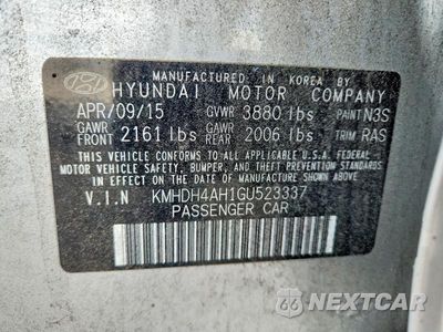 Zdjęcie 12 z 12 samochodu: 2016 HYUNDAI ELANTRA SPORT VIN:KMHDH4AH1GU523337 - miniatura