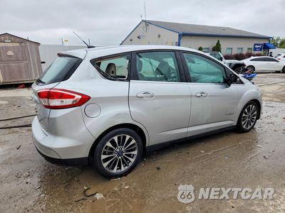 Trzecie zdjęcie samochodu z tyłu: 2018 FORD C-MAX TITANIUM VIN:1FADP5DU3JL102910 - miniatura