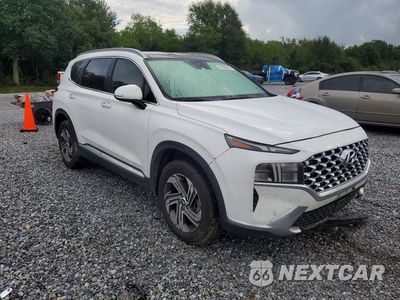 Czwarte zdjęcie samochodu z boku: 2022 HYUNDAI SANTA FE SEL VIN:5NMS34AJ4NH400231 - miniatura