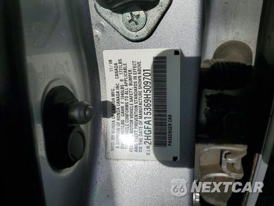 Zdjęcie 12 z 12 samochodu: 2009 HONDA CIVIC VP VIN:2HGFA15369H509701 - miniatura