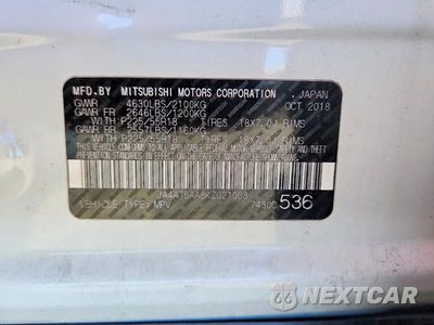 Zdjęcie 13 z 13 samochodu: 2019 MITSUBISHI ECLIPSE CROSS SE VIN:JA4AT5AA8KZ021008 - miniatura