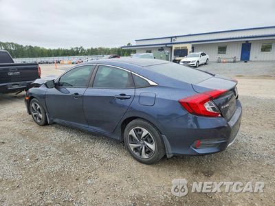 Drugie zdjęcie samochodu z przodu: 2020 HONDA CIVIC LX VIN:2HGFC2F60LH593787 - miniatura