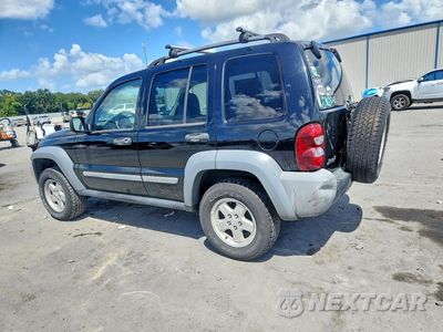 Drugie zdjęcie samochodu z przodu: 2005 JEEP LIBERTY SPORT VIN:1J8GK48KX5W516496 - miniatura