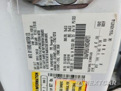 Zdjęcie 12 z 12 samochodu: 2017 FORD FUSION SE VIN:3FA6P0HD1HR340921 - miniatura