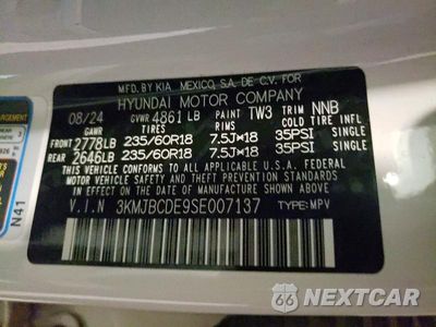 Zdjęcie 14 z 14 samochodu: 2025 HYUNDAI TUCSON SEL VIN:3KMJBCDE9SE007137 - miniatura