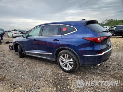 Drugie zdjęcie samochodu z przodu: 2022 ACURA MDX VIN:5J8YE1H38NL037362 - miniatura